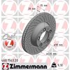 Zimmermann Rear Brake Rotor, 460156320 460156320
